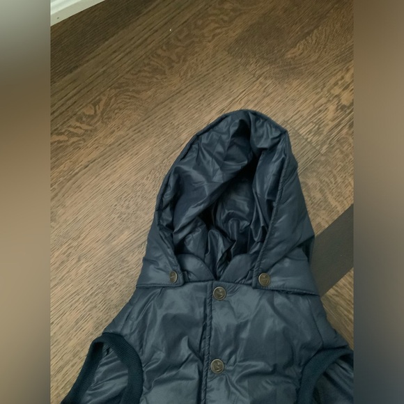 FOUND MY ANIMAL Dog Puffer Winter Jacket SZ XXL Navy Blue Made in USA BRAND NEW - Picture 6 of 16